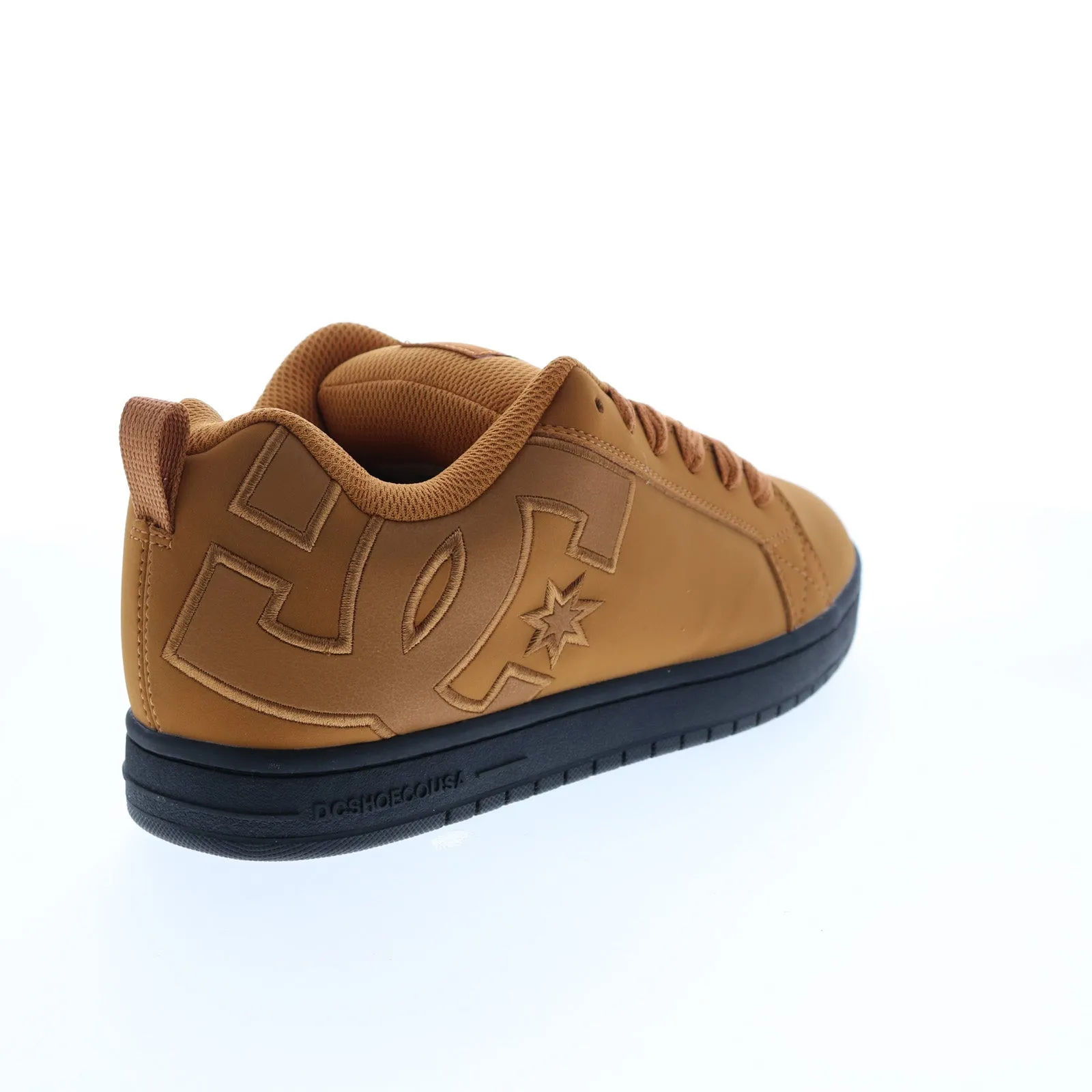 DC Court Graffik 300529-WE9 Men's Brown Nubuck Skate Sneakers