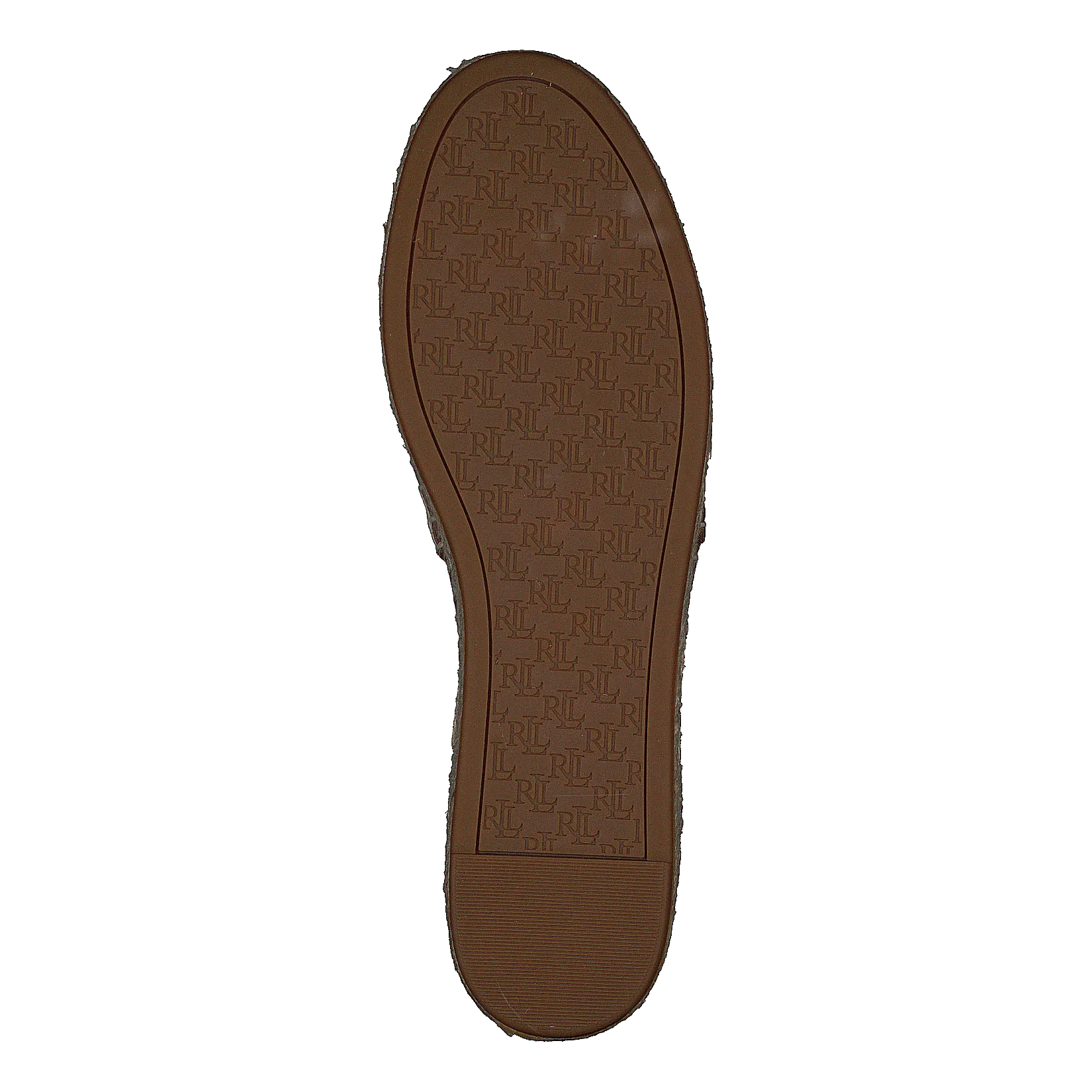Deep Saddle Tan Lauren Ralph Lauren Cameryn IV Tumbled Leather Espadrille shoes