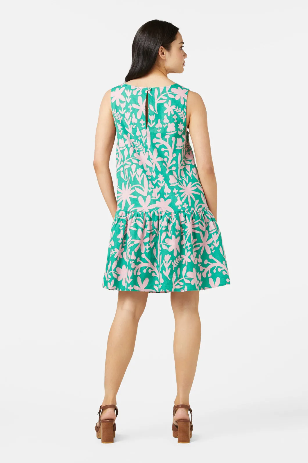 Della Flower Pattern Dress