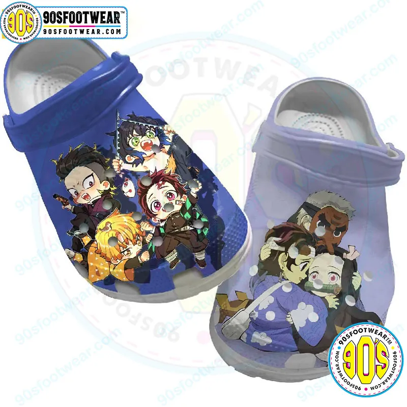 Demon Slayer Anime Kawaii Clog Shoes