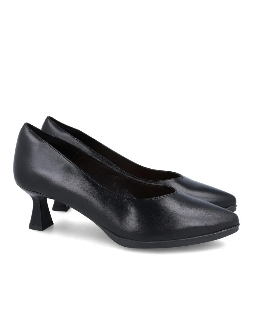 Elegant Desireé Maia10 Black Heeled Shoes