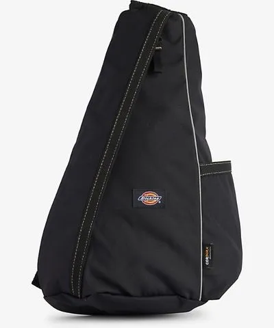 Dickies Mens Black Ashville Sling woven cross-body bag