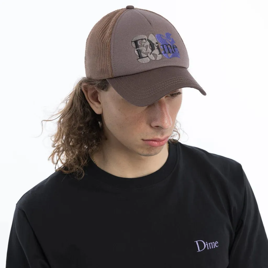 Dime MTL Classic Brown Trucker Cap