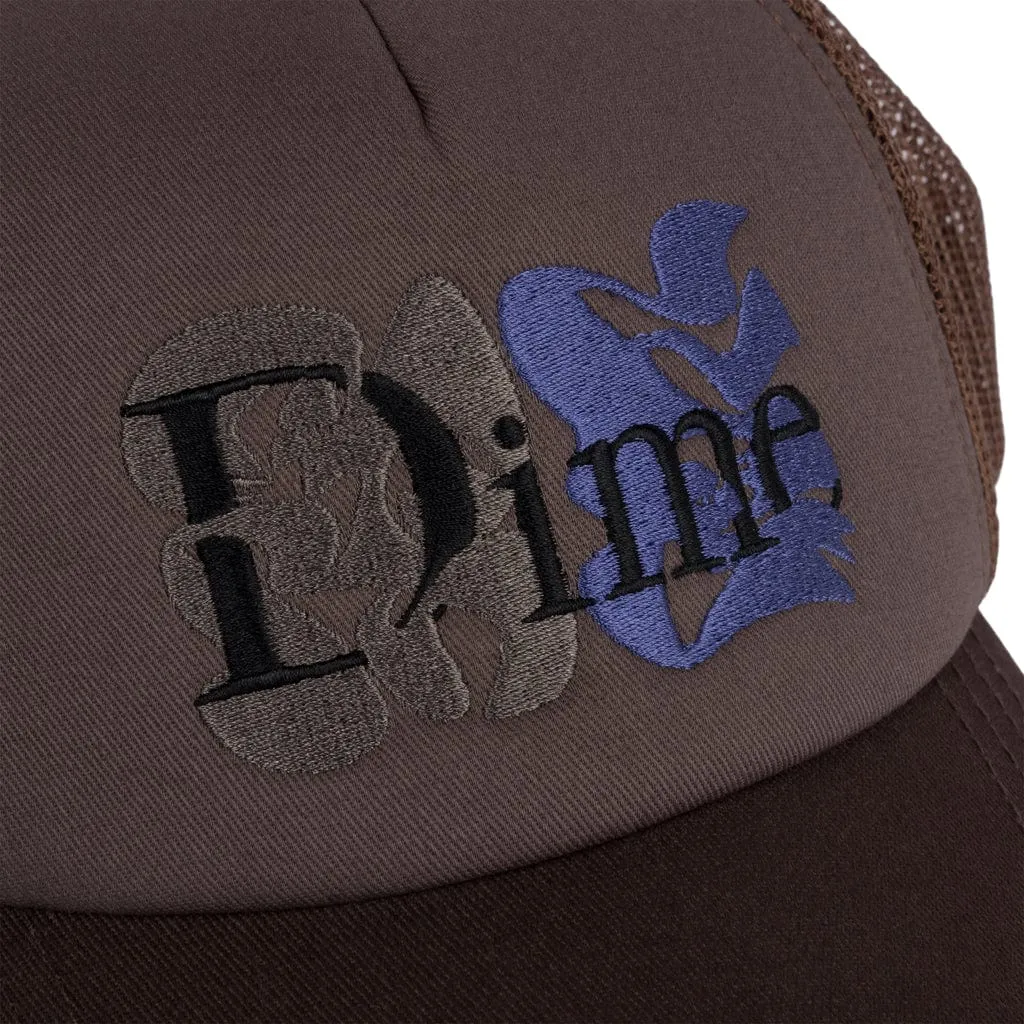 Dime MTL Classic Brown Trucker Cap