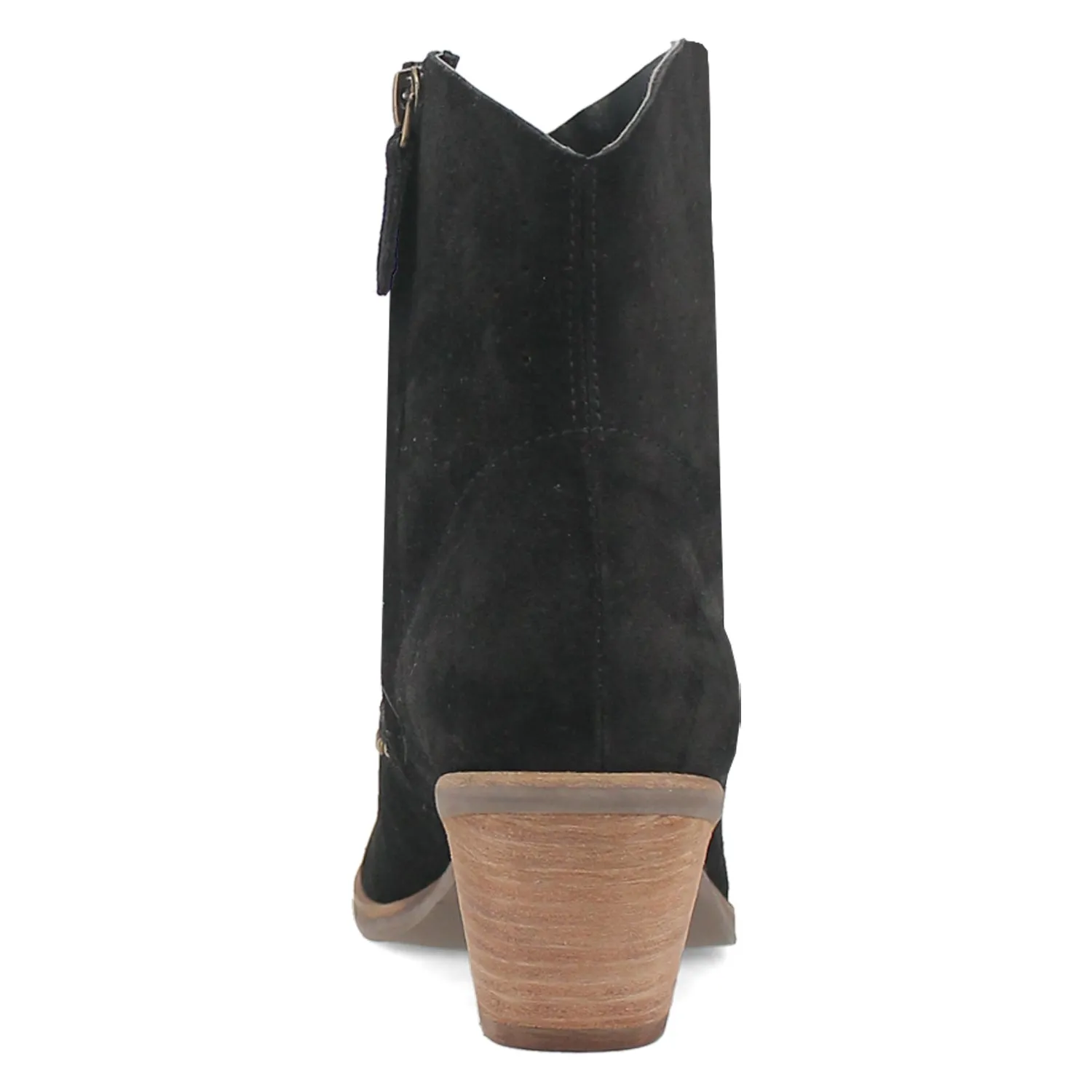 Dingo Miss Priss Black Suede Fashion Boots for Women