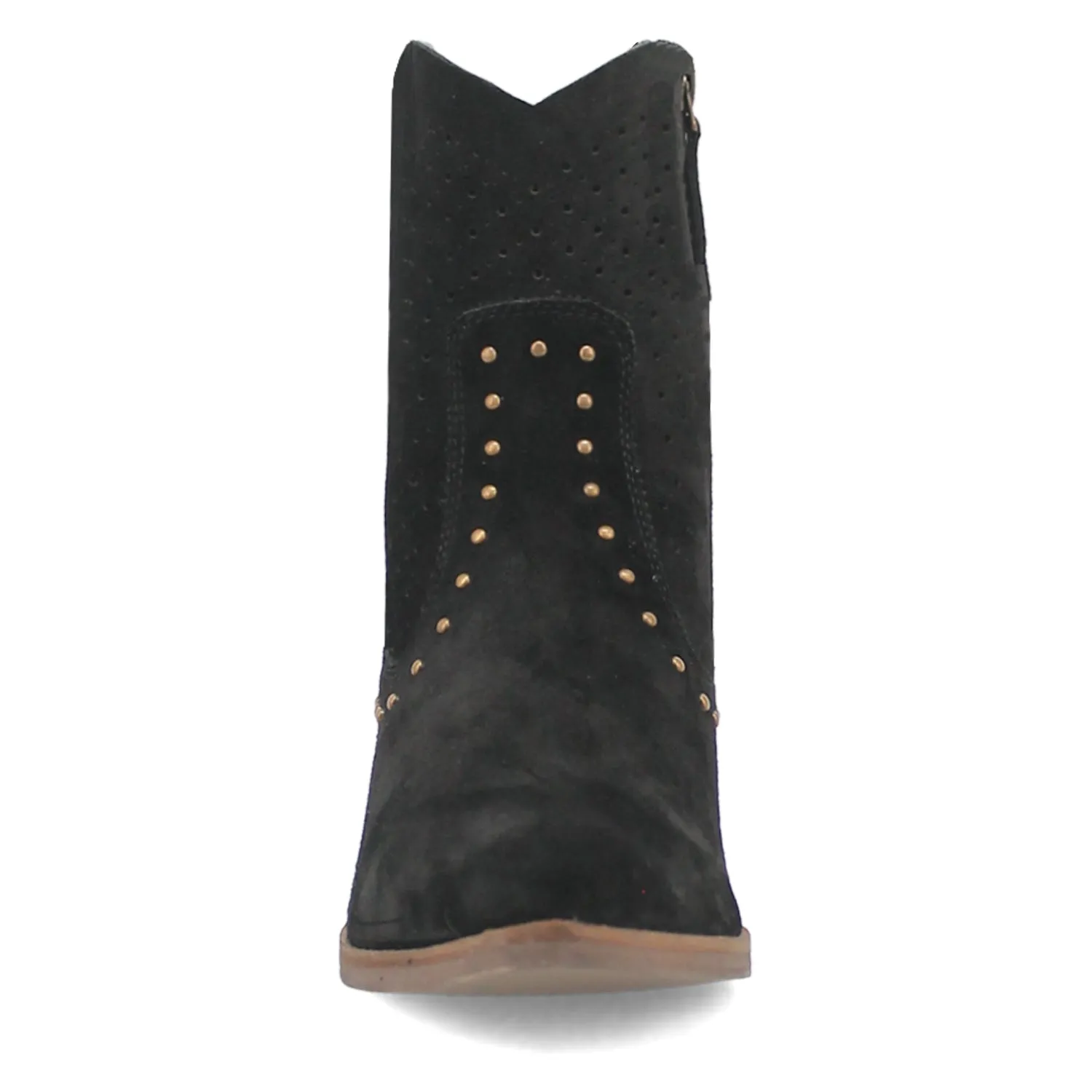 Dingo Miss Priss Black Suede Fashion Boots for Women