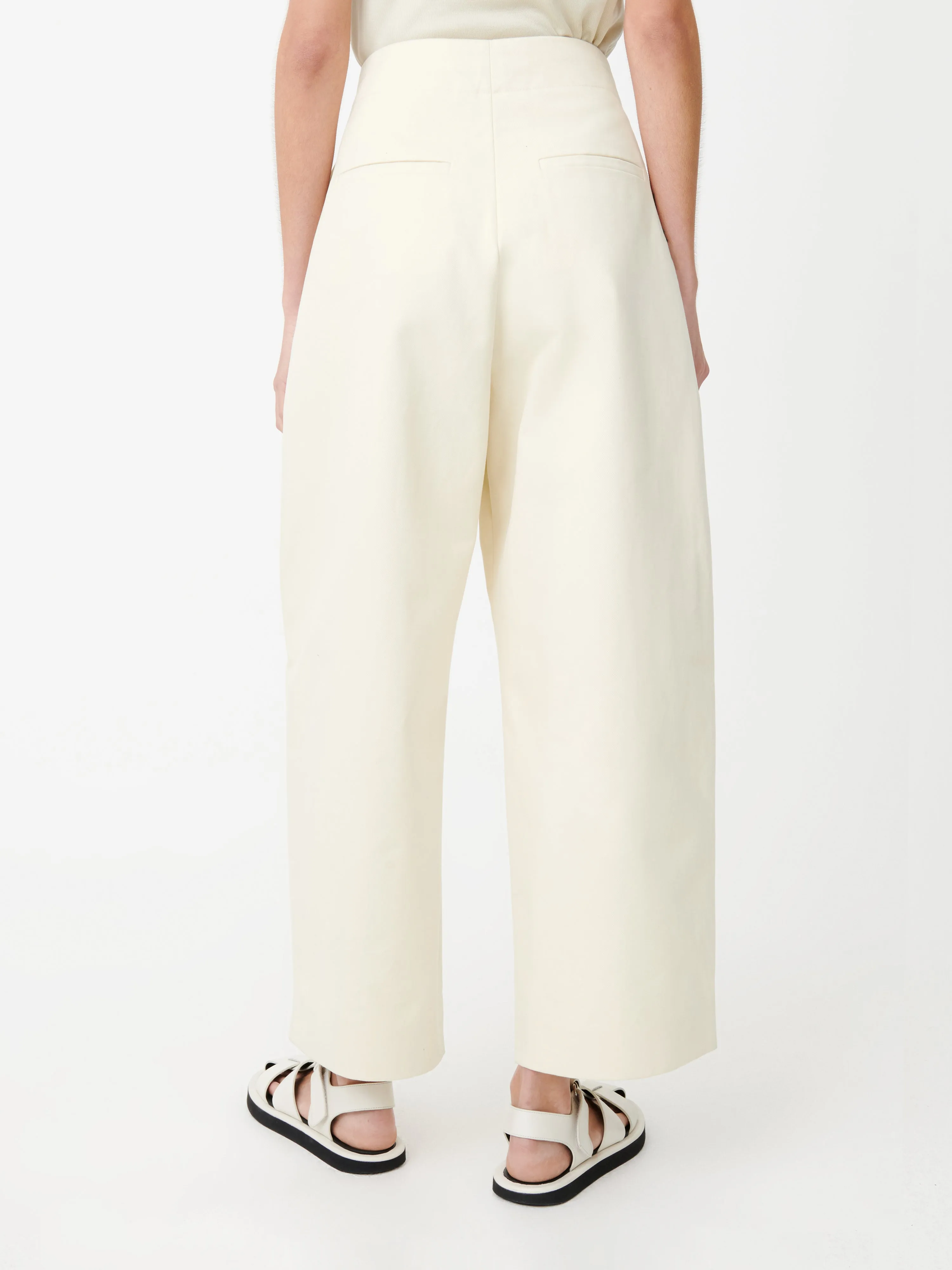 Cream Dordoni Volume Pant