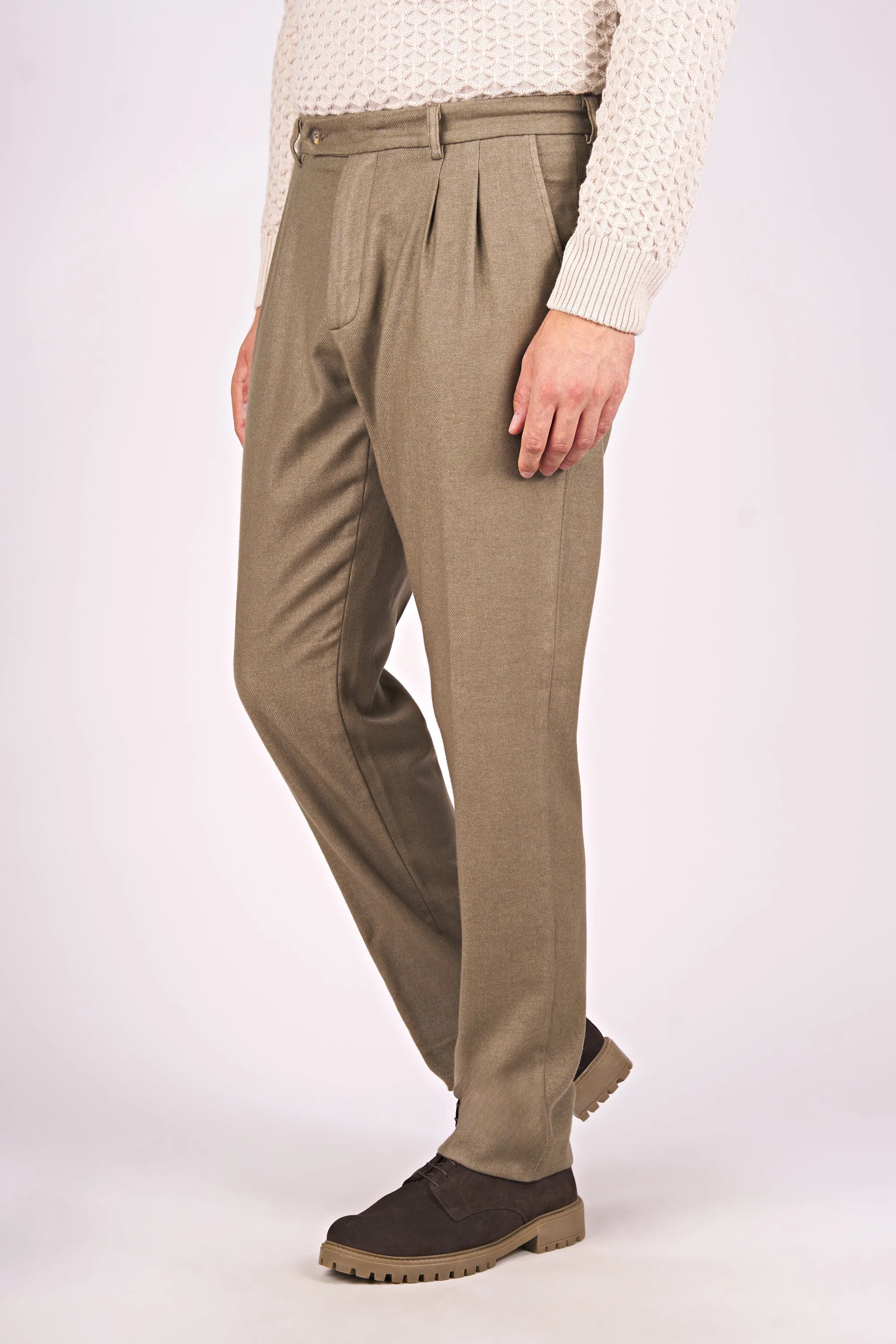 Double-Pleat Pants