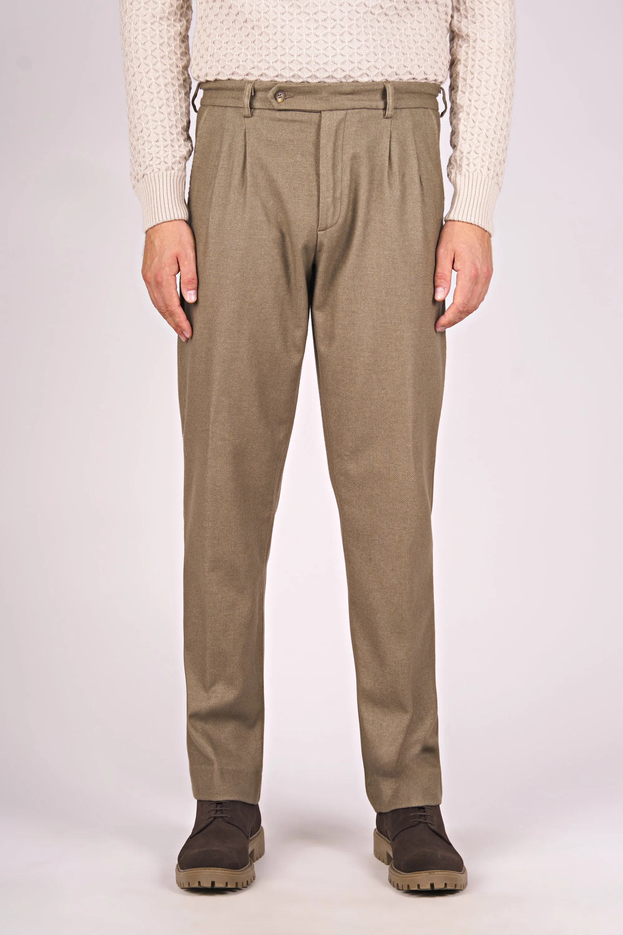 Double-Pleat Pants