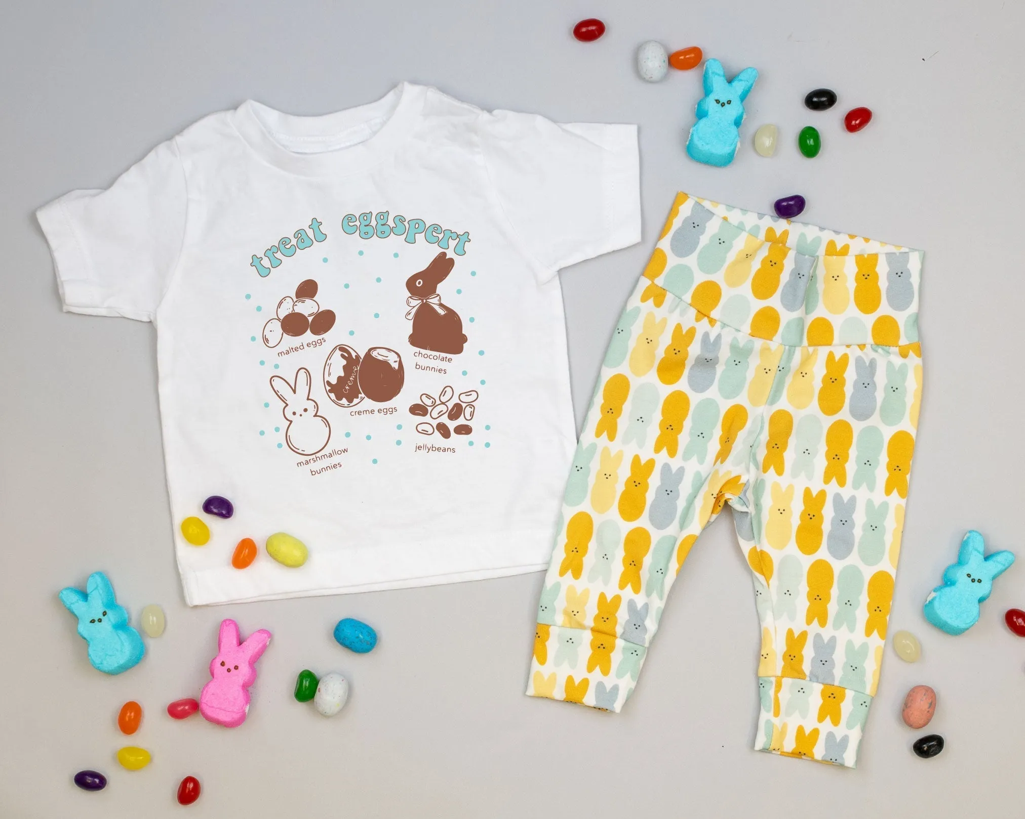 Easter Bunny Marshmallow Leggings