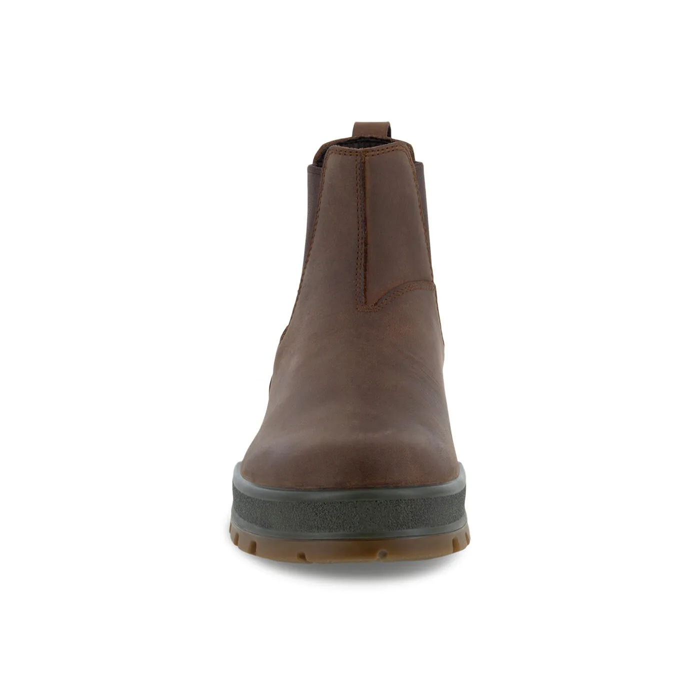 ECCO Track 25 Rugged Chelsea Boots - Cocoa Brown