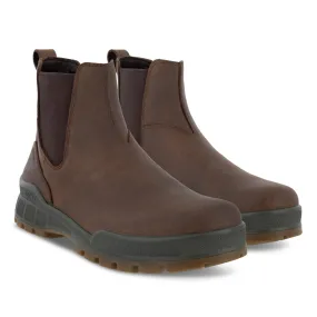 ECCO Track 25 Rugged Chelsea Boots - Cocoa Brown