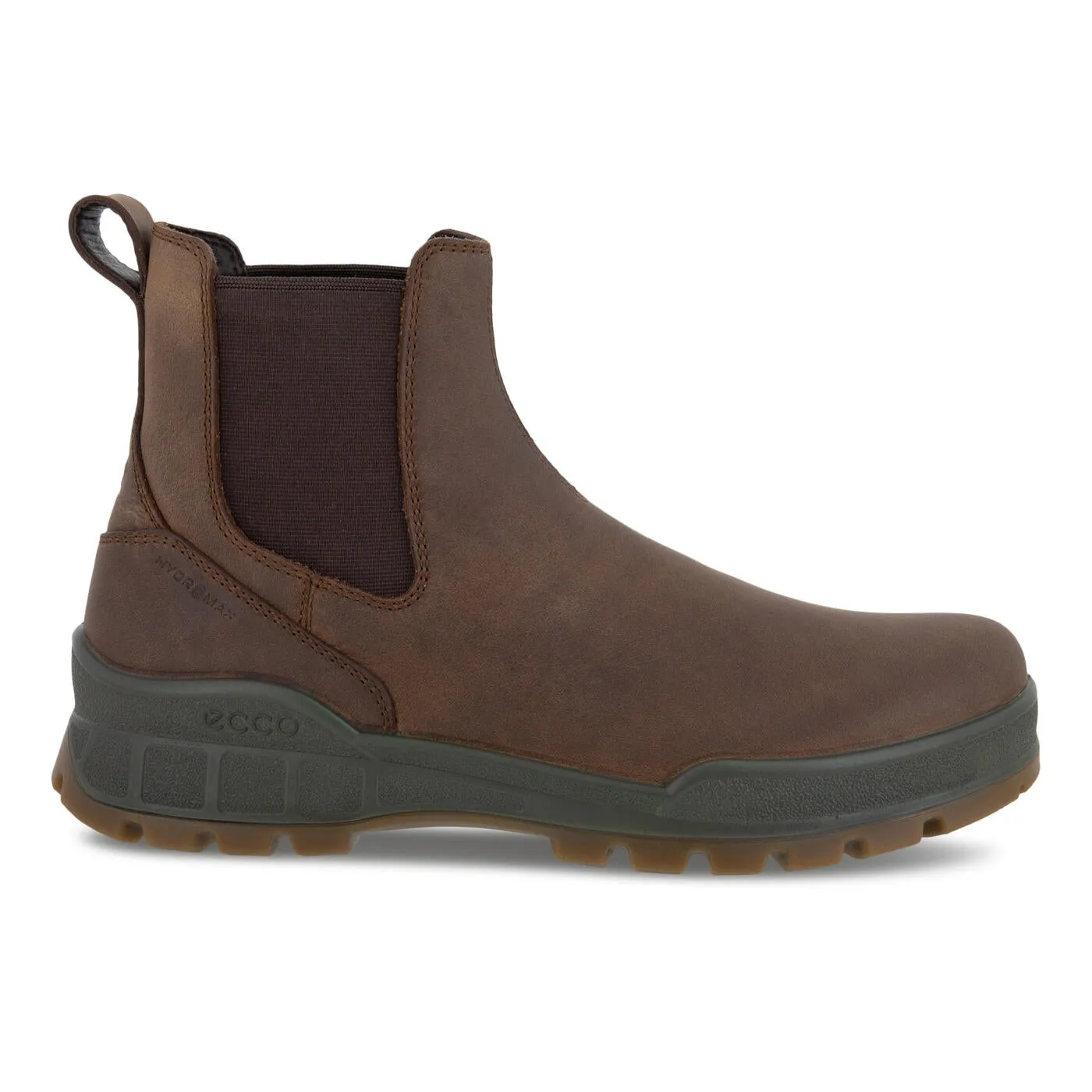 ECCO Track 25 Rugged Chelsea Boots - Cocoa Brown