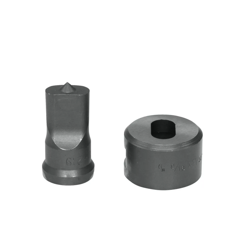 Edwards ED9-PDOB17/32X1 17/32X1 Oblong Punch & Die Set with Key-Way