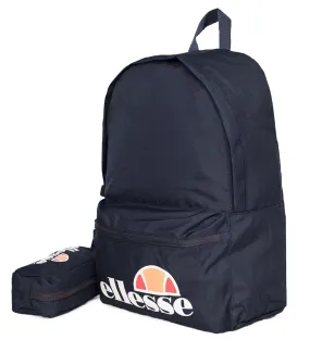 Ellesse Navy Rolby School Backpack & Pencil Case Bag