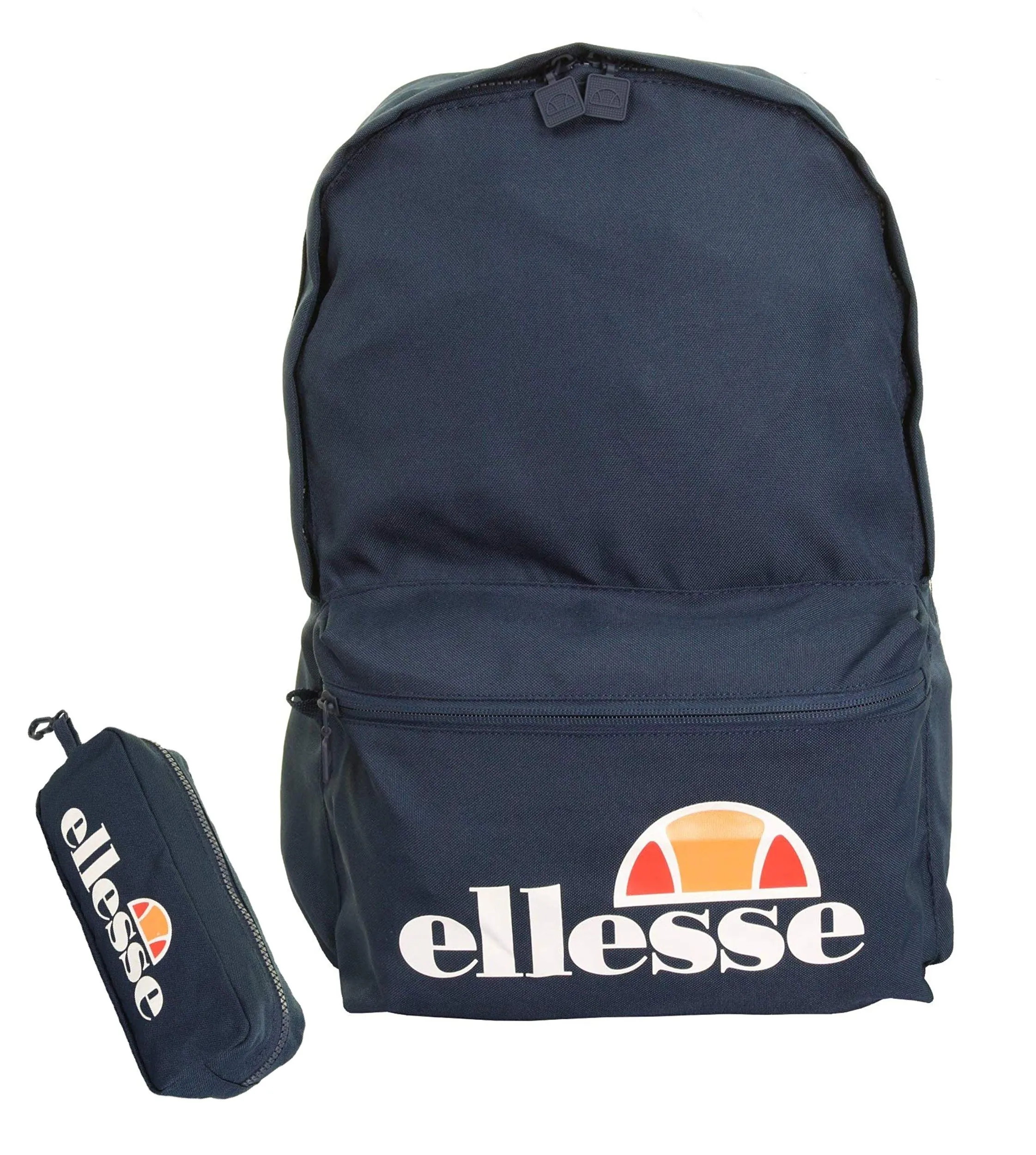 Ellesse Navy Rolby School Backpack & Pencil Case Bag