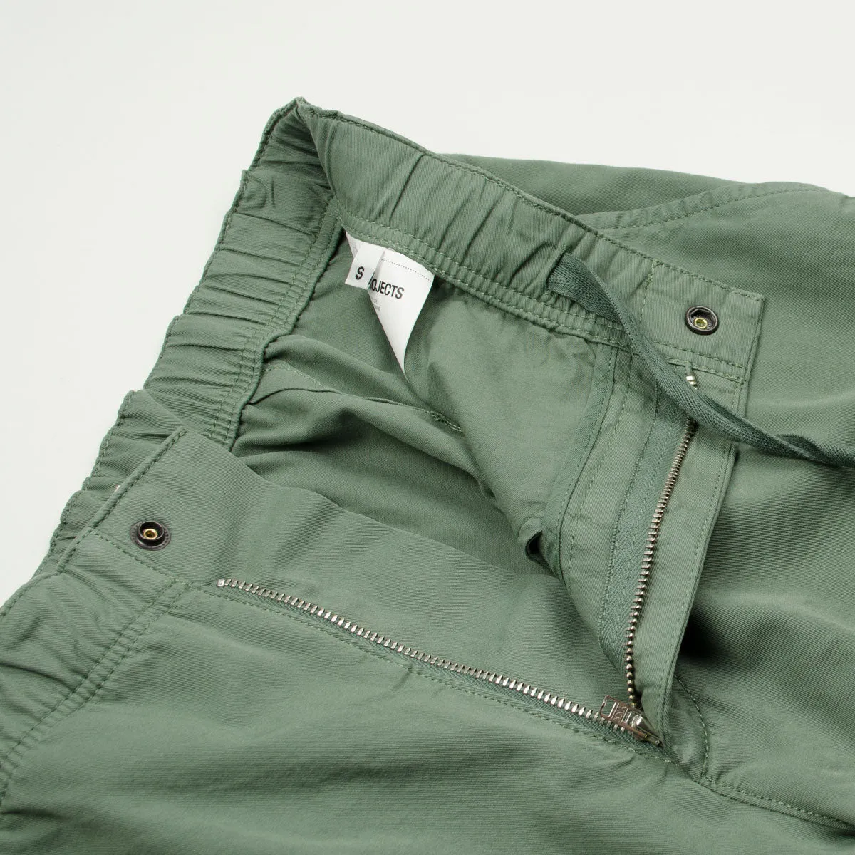 Ezra Light Twill Shorts - Green