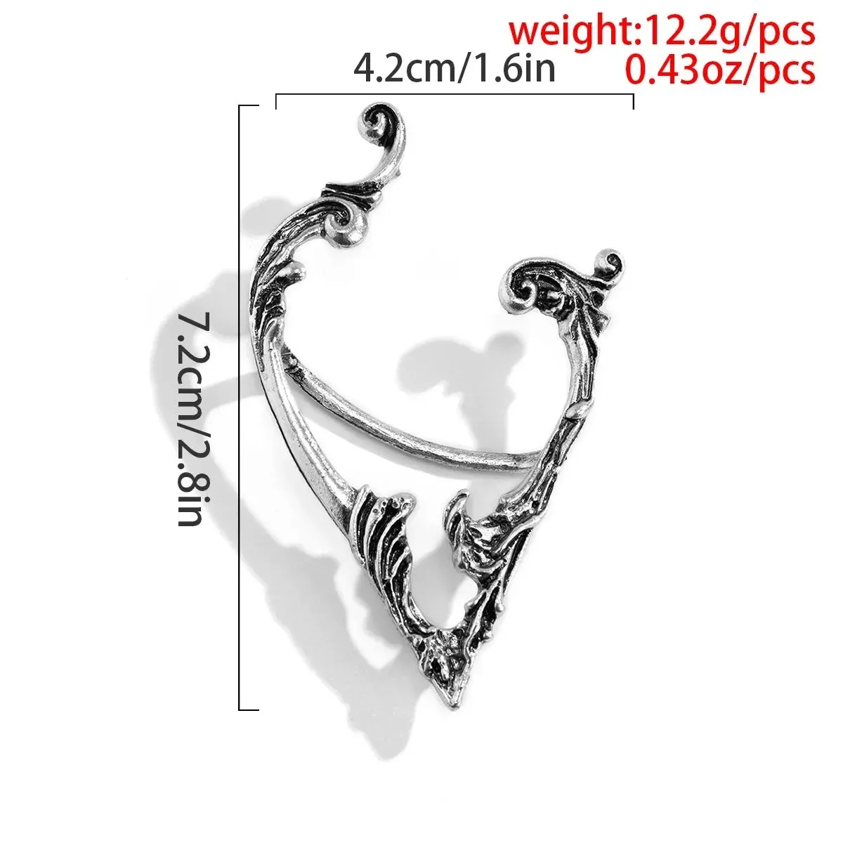 Fairy Ear Cuff Earring Simple Hollow Cat Ears Outline