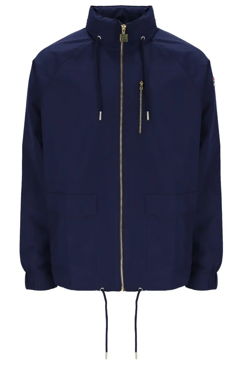 Fila Ronnie Racking Hooded Lightweight Jacket Navy