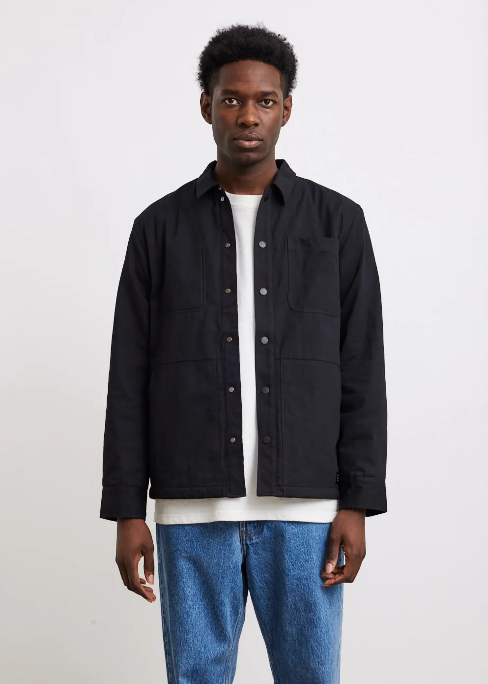 Flores Canvas Shirt Jacket