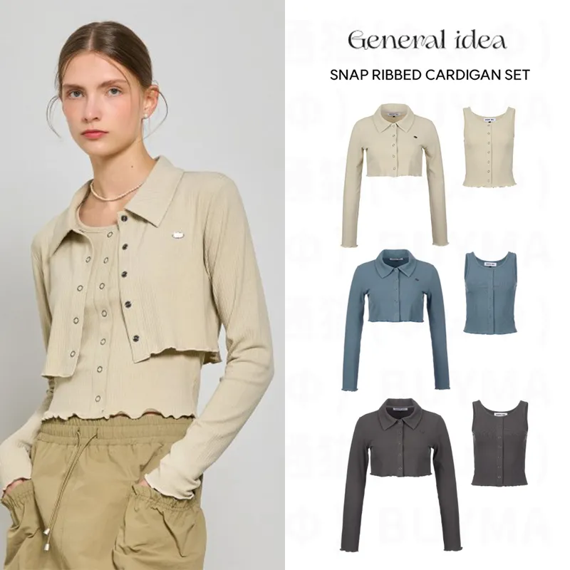 GENERAL IDEA Unisex Logo Cardigans