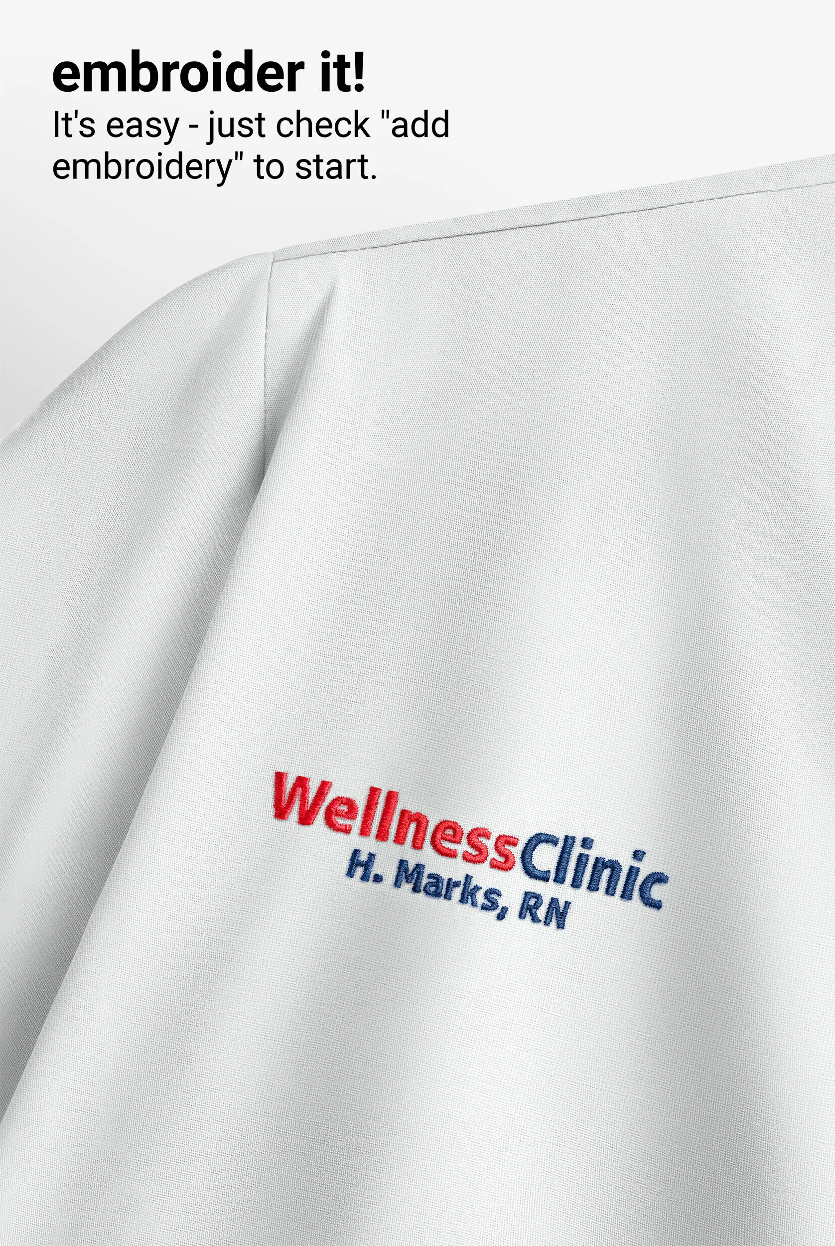 Healing Hands White Coat Minimalist Women's 37 ½" 5-Pocket STRETCH Lab Coat