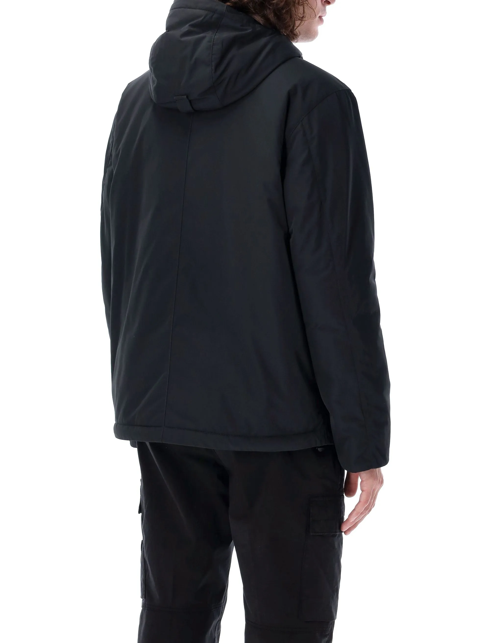 Hooded Jacket made of Microtwill fabric