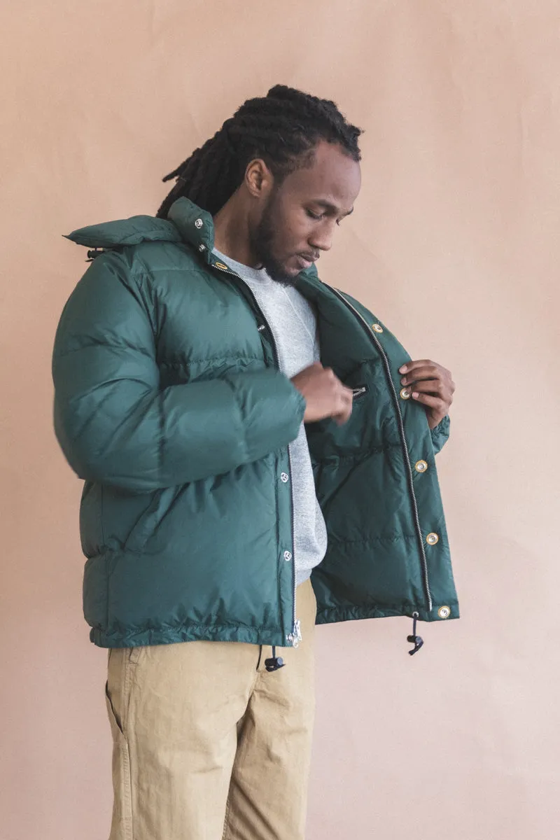 Hunter Green Down Jacket