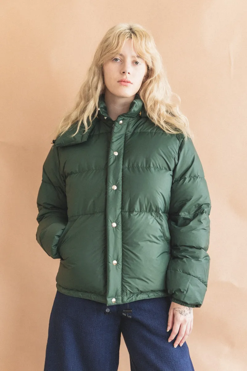 Hunter Green Down Jacket