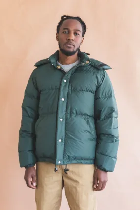 Hunter Green Down Jacket