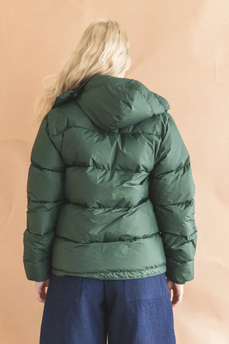 Hunter Green Down Jacket