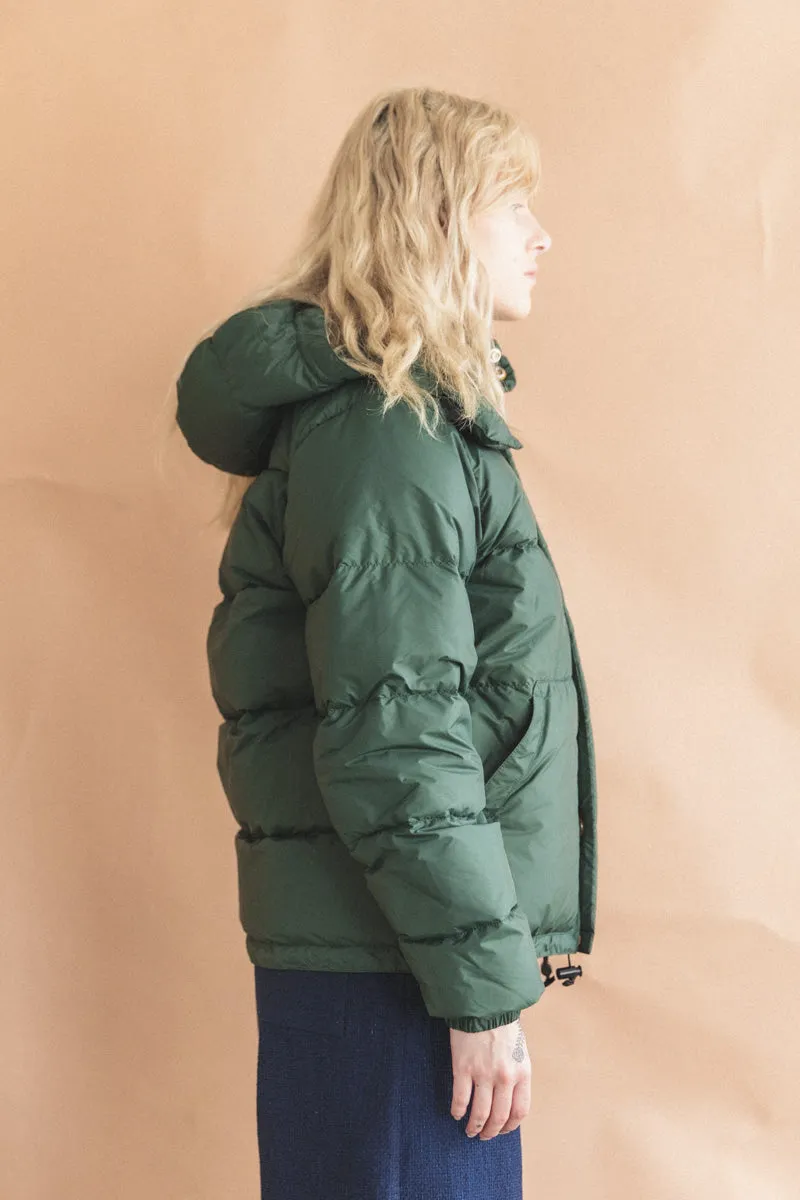 Hunter Green Down Jacket