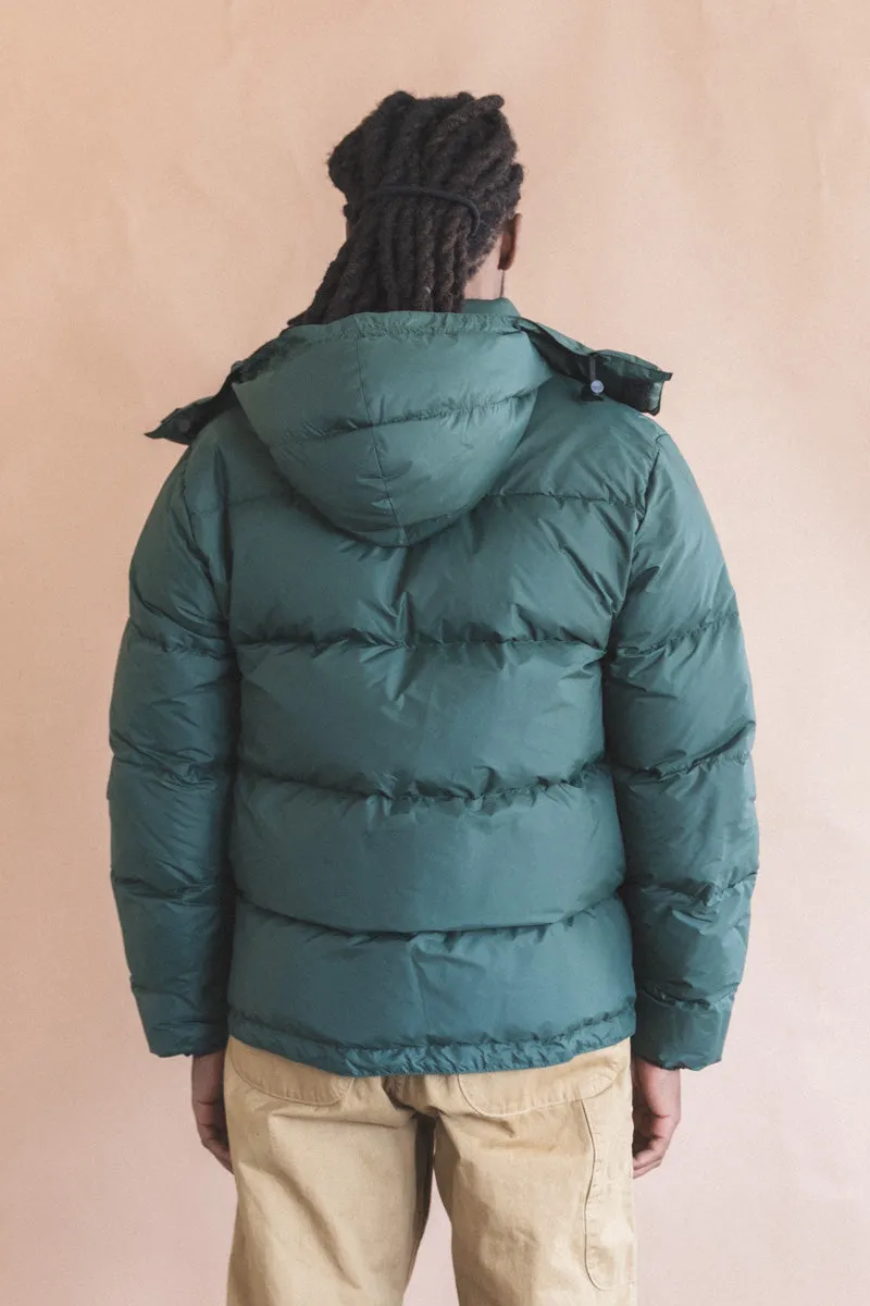 Hunter Green Down Jacket