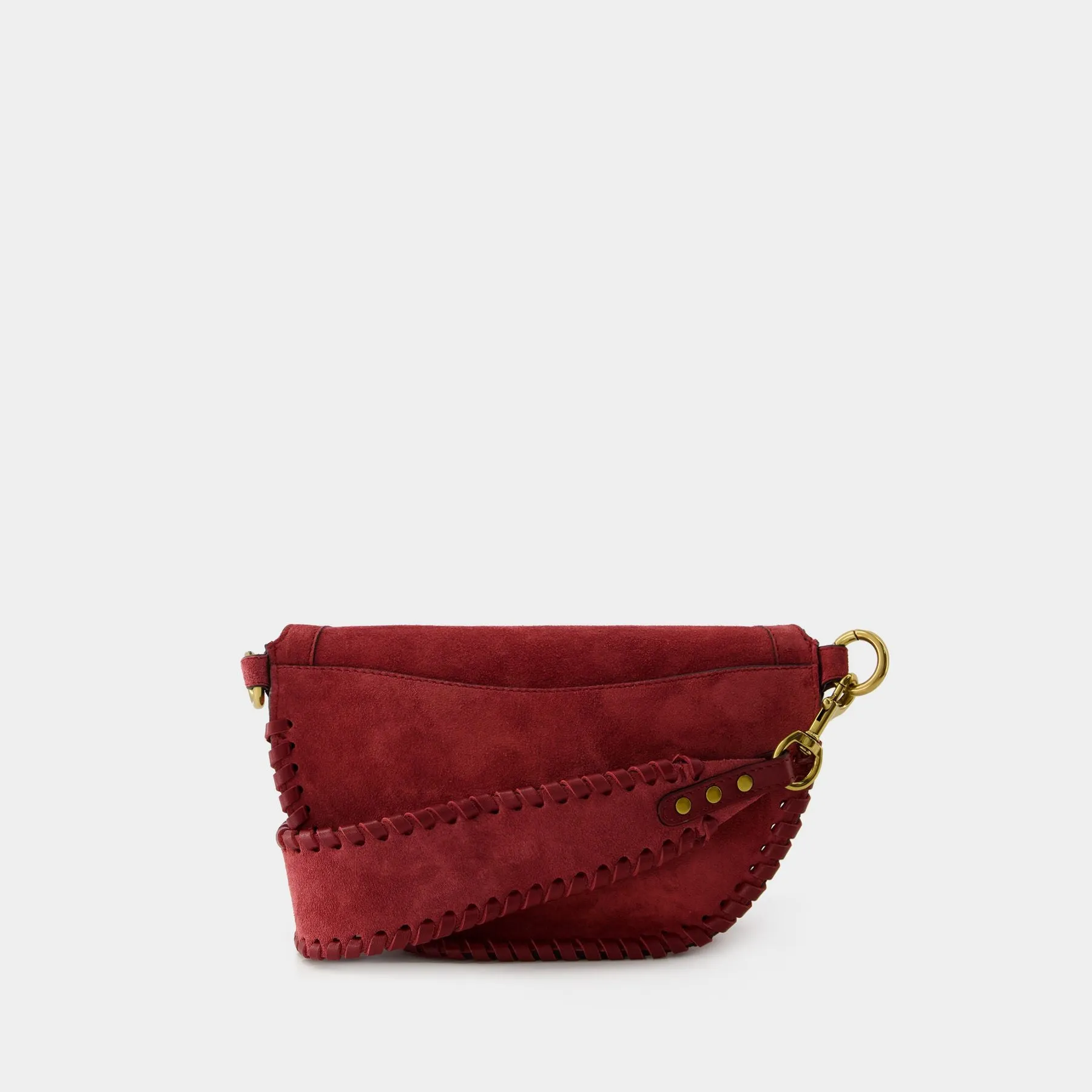 Isabel Marant  Skano Gb Crossbody Bag - Isabel Marant - Leather - Rosewood