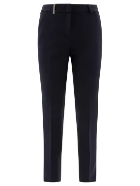 JERSEY CIGARETTE TROUSERS