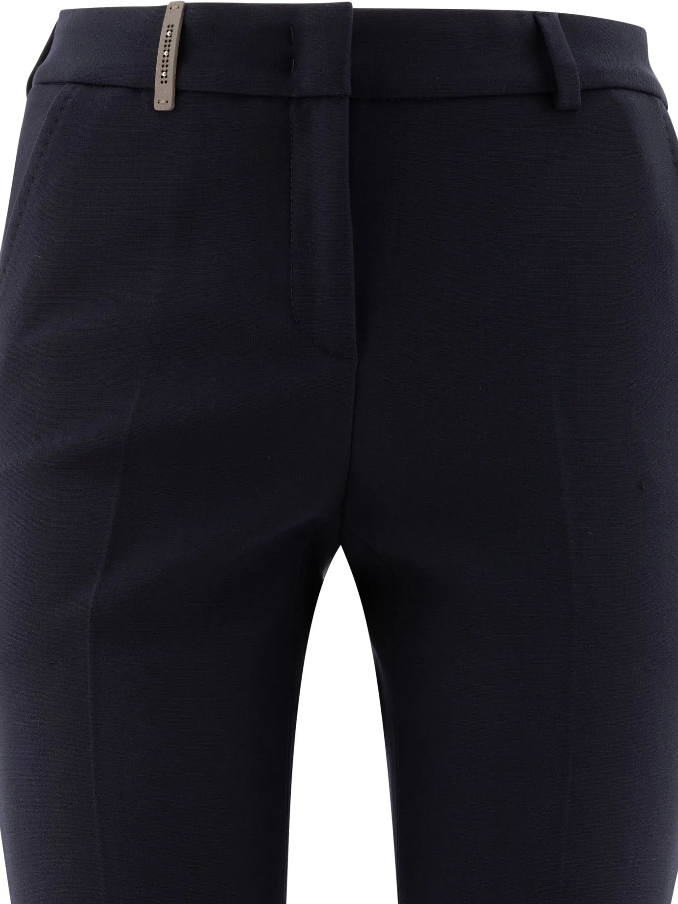 JERSEY CIGARETTE TROUSERS