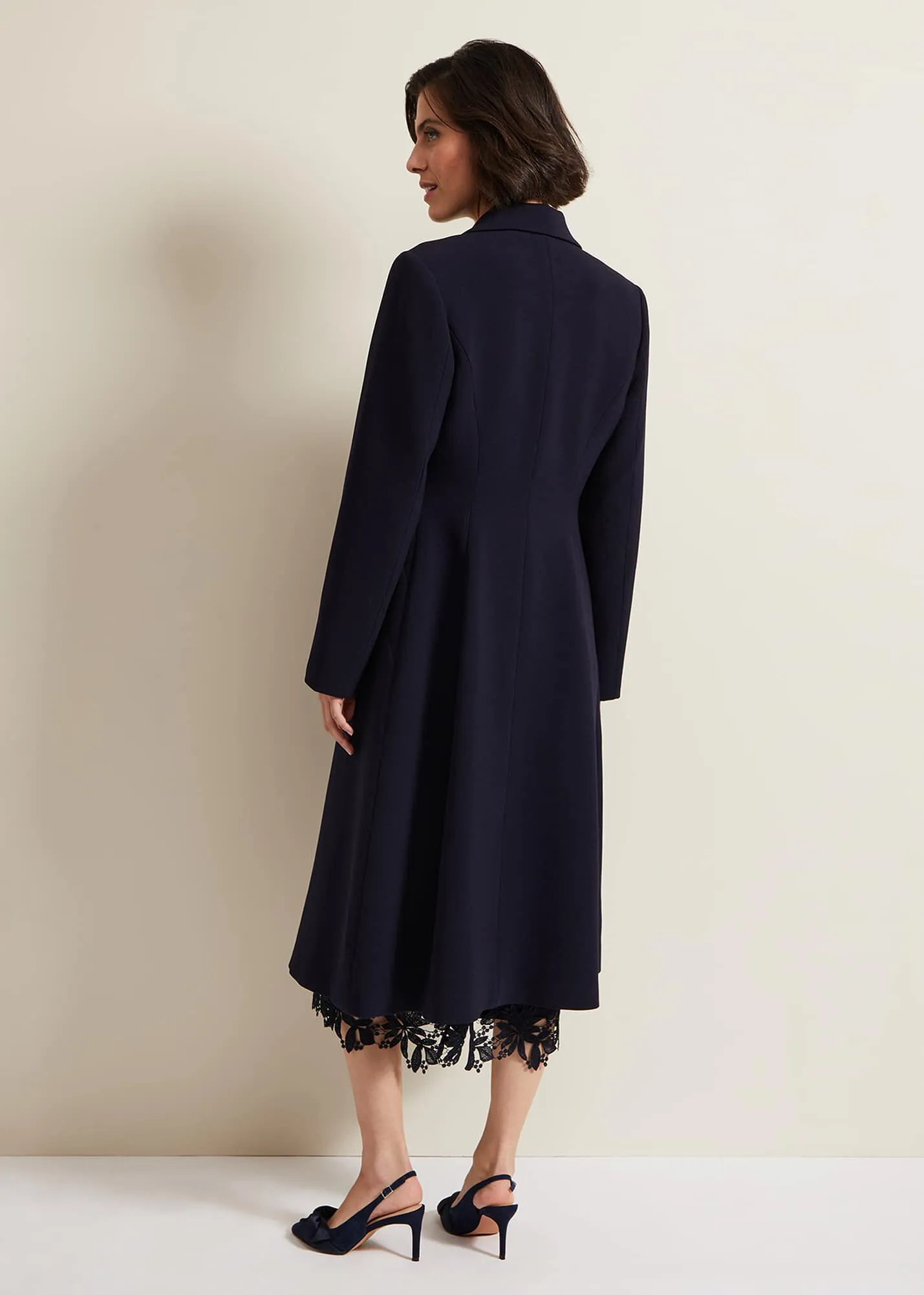 Juliette Crepe Coat