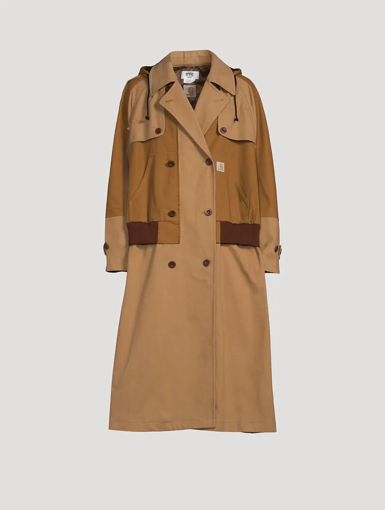 Carhartt Cotton Trench Coat by JUNYA WATANABE