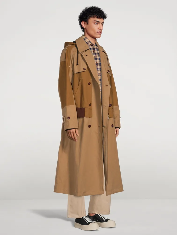 Carhartt Cotton Trench Coat by JUNYA WATANABE