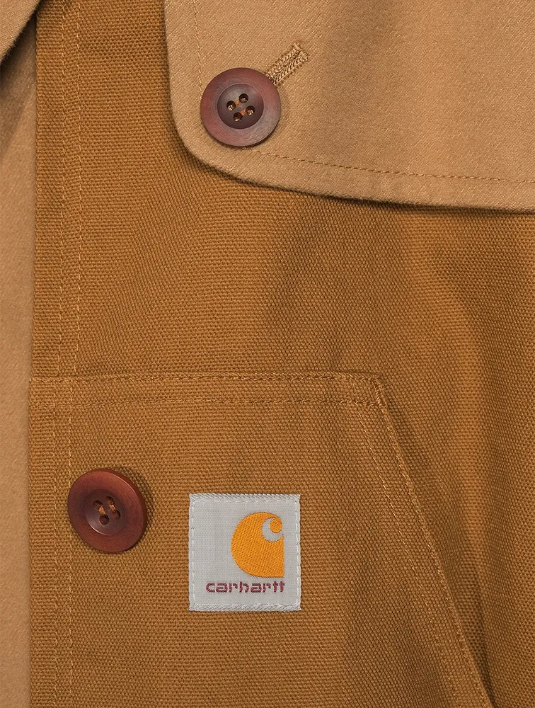 Carhartt Cotton Trench Coat by JUNYA WATANABE