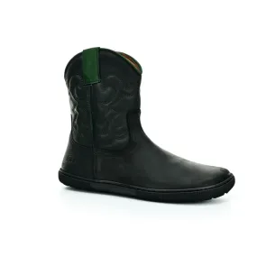 Koel Frances Synthetic Black and Green Barefoot Boots