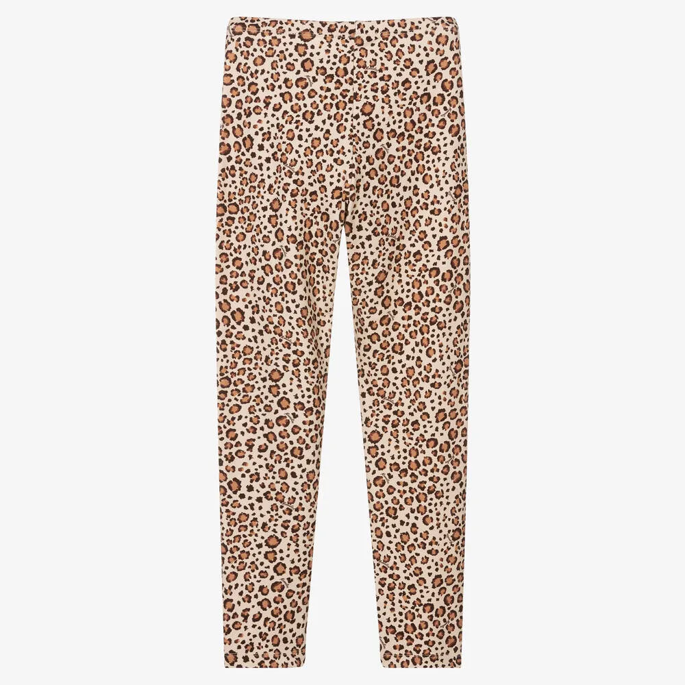 Leopard Print Leggings for Teenage Girls