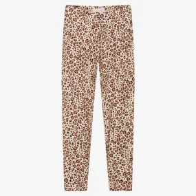 Leopard Print Leggings for Teenage Girls