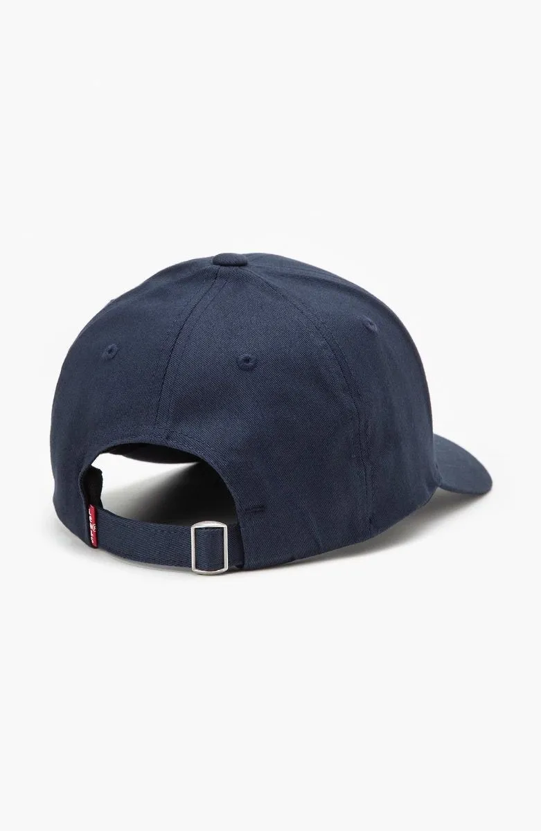 Navy Blue Levi Housemark Flex Fit Baseball Cap