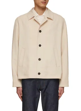 Linen Chore Jacket by ZEGNA.