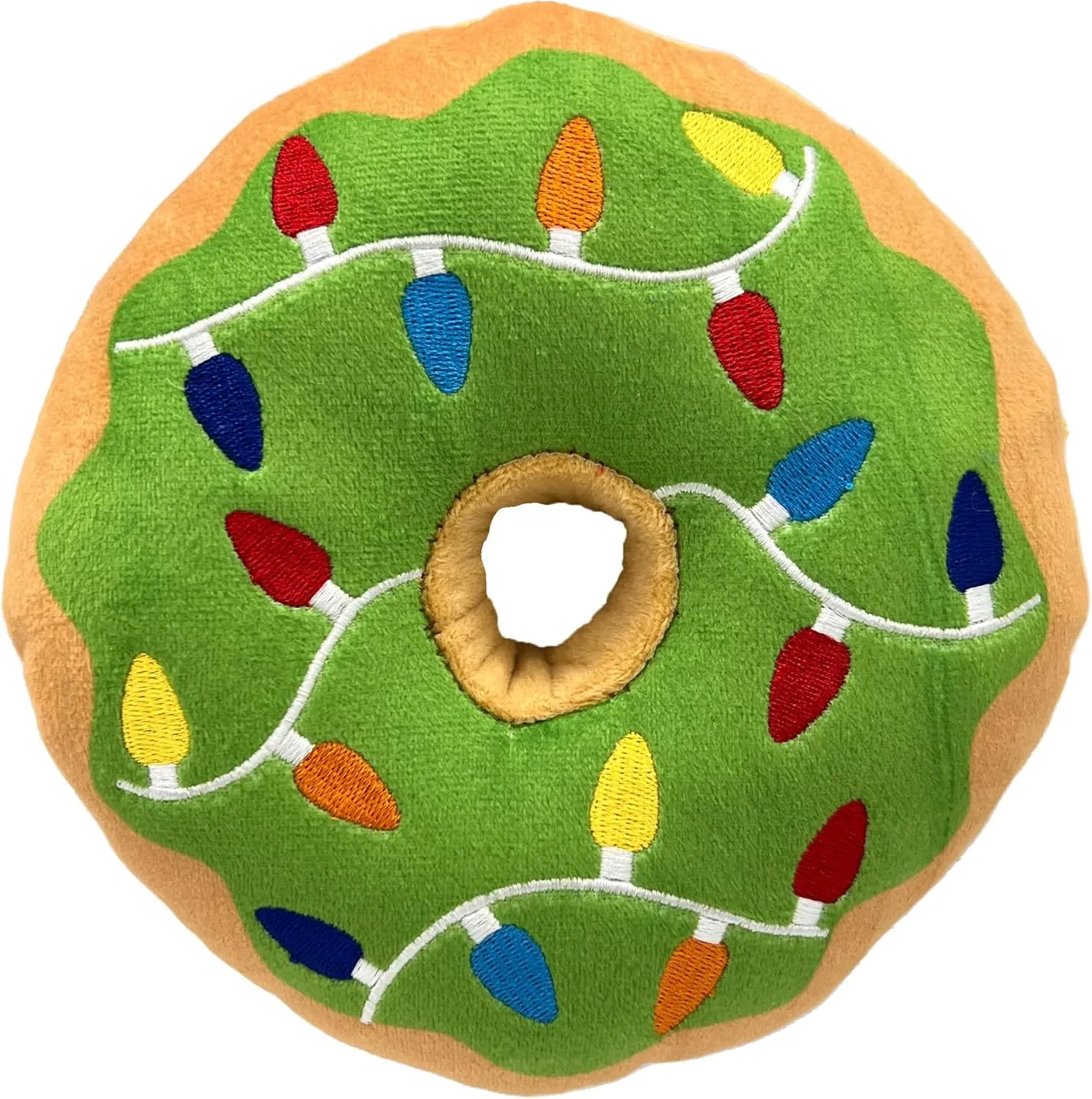 Lit Donut Plush Dog Toy - Small by Huxley & Kent