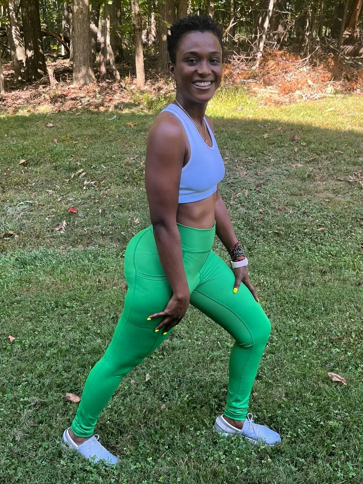 Pocket Leggings in Livav Green