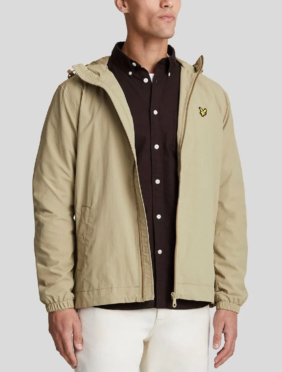 Lyle and Scott Zip Through Jacket Sage Uniform