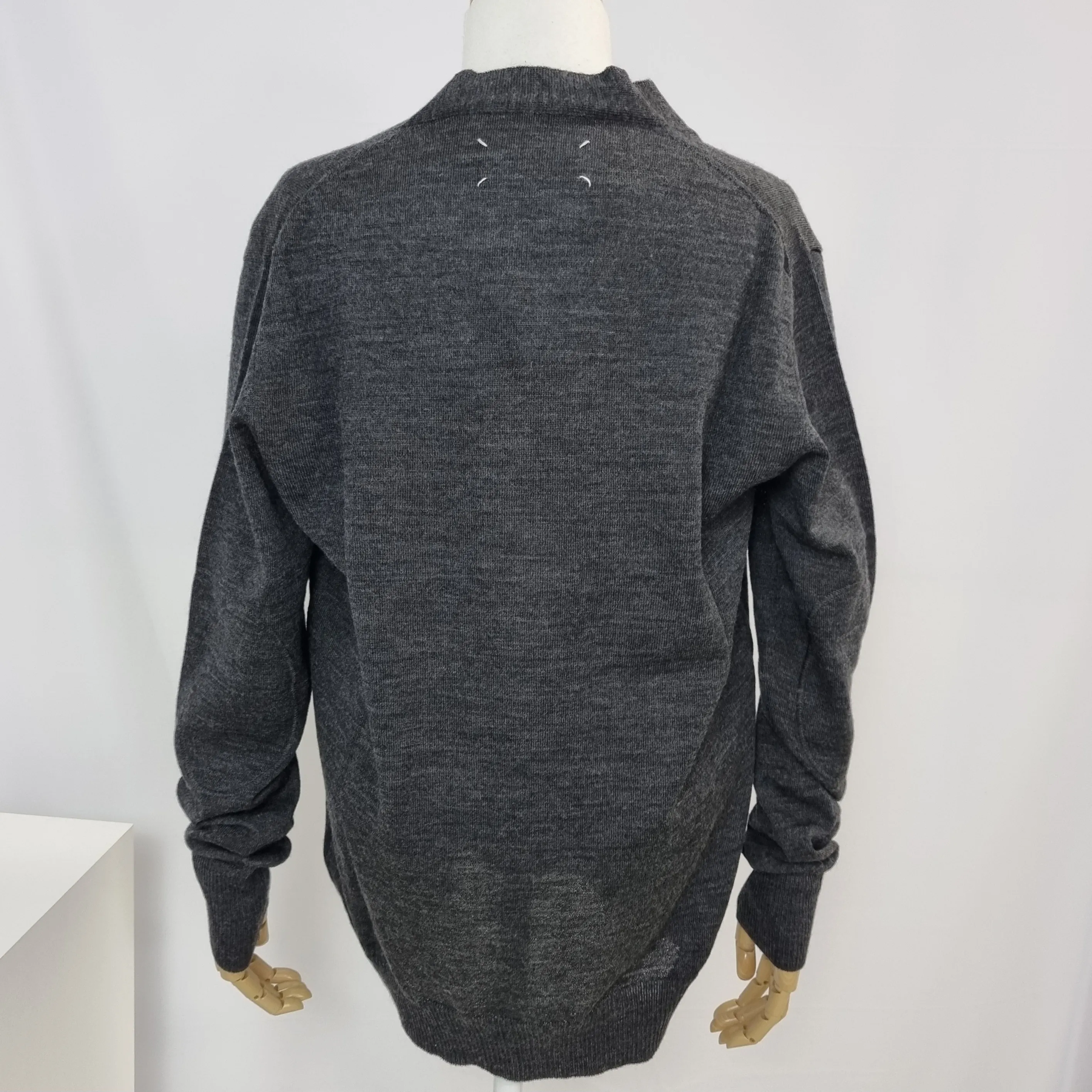 Maison Margiela  |Casual Style Street Style Logo Cardigans