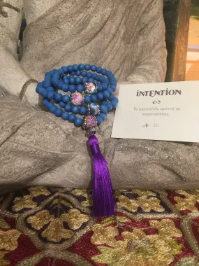 Mala Prayer Beads: To successfully commit to responsibilities.